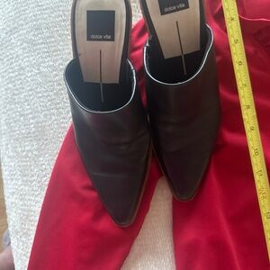 Black slip on shoes